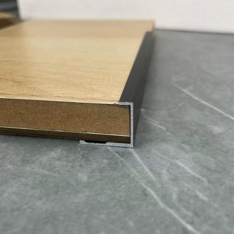 201 Stainless Steel Flat Strip Metal Black Backsplash Trim Pieces 12mm Miter Stick on Furniture Wall Corner Edge Border Bar Trim