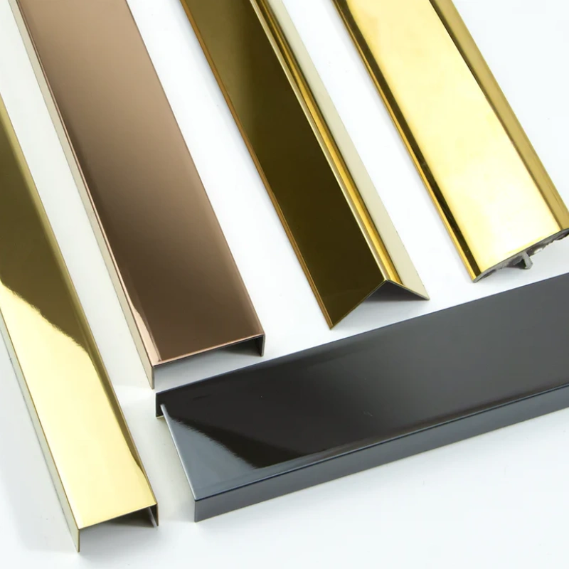 Foshan Hot Sale Carpet Edge Strip Aluminum Profile Tile to Transition Trim