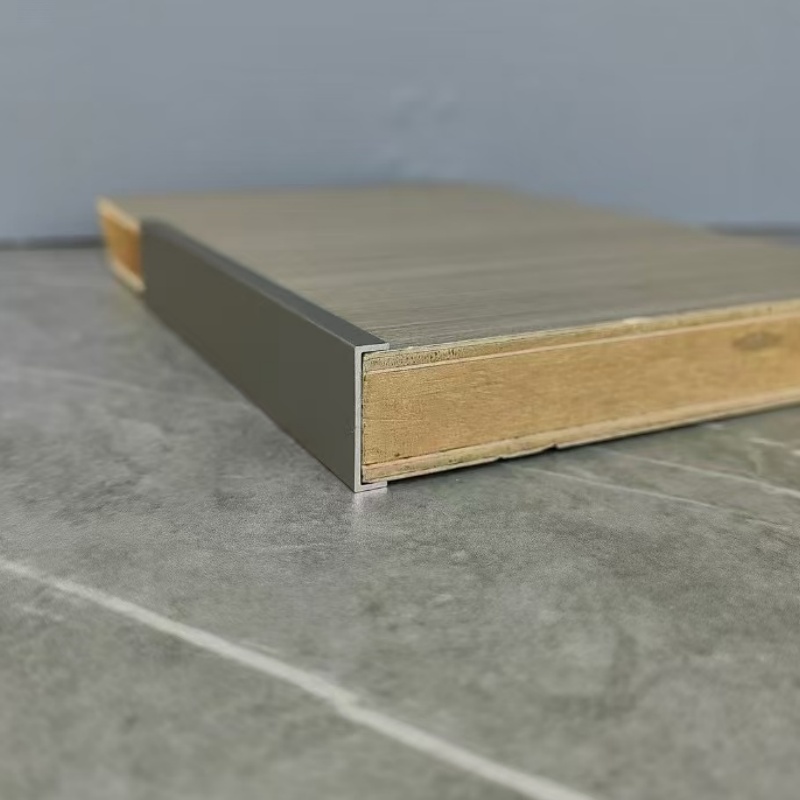 Square Tile Trim Aluminum Box Shape Multi Color