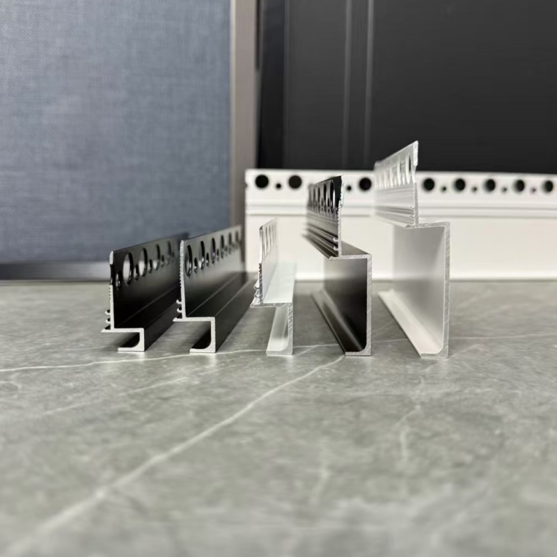Ready Stock Surplus Sale Metal Aluminum Moulding Internal Corner Tile Strip 10mm Shower Wall Inside Edge Panel Profile Trim for Cladding