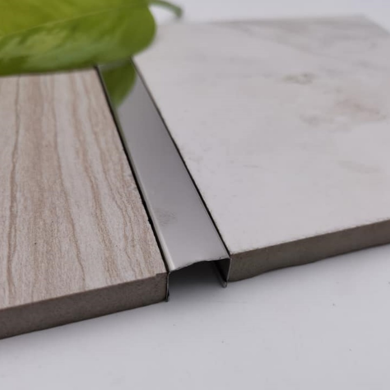 Aluminum Ceramic 2.5m Black Floor Transition Strips Threshold Strip to Tile Edge Door Carpet Trim