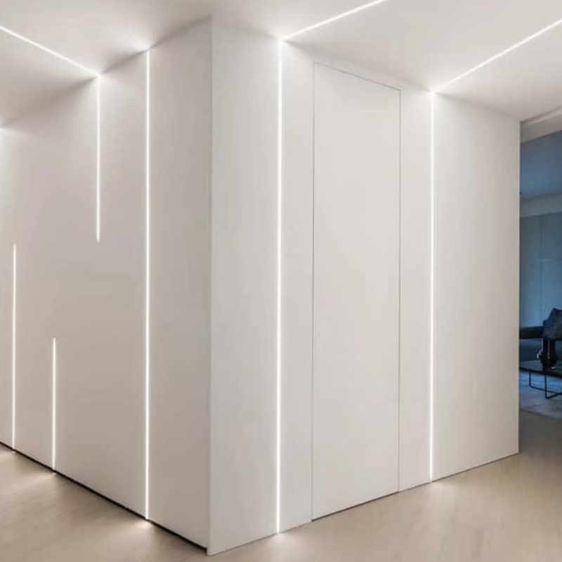 End Caps Matched Tile Trim Aluminum Stainless Steel Metal Moden Luxury Waterproof Wall Edge Square Shape Ceramic Strip Corner Node