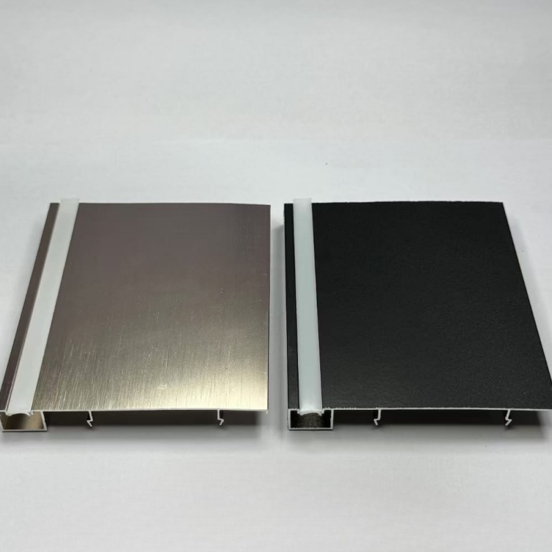 Metal Plate Wedge Shape Levelize 2.5m Black Door Bar Threshold Aluminum Protection Strip Laminate Adjustable Floor Transition Tile Trim