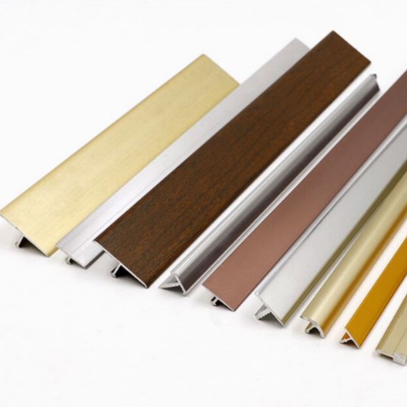 Floor Stainless Steel Profile Anodised Metal Trim U Shape Trimming Strip