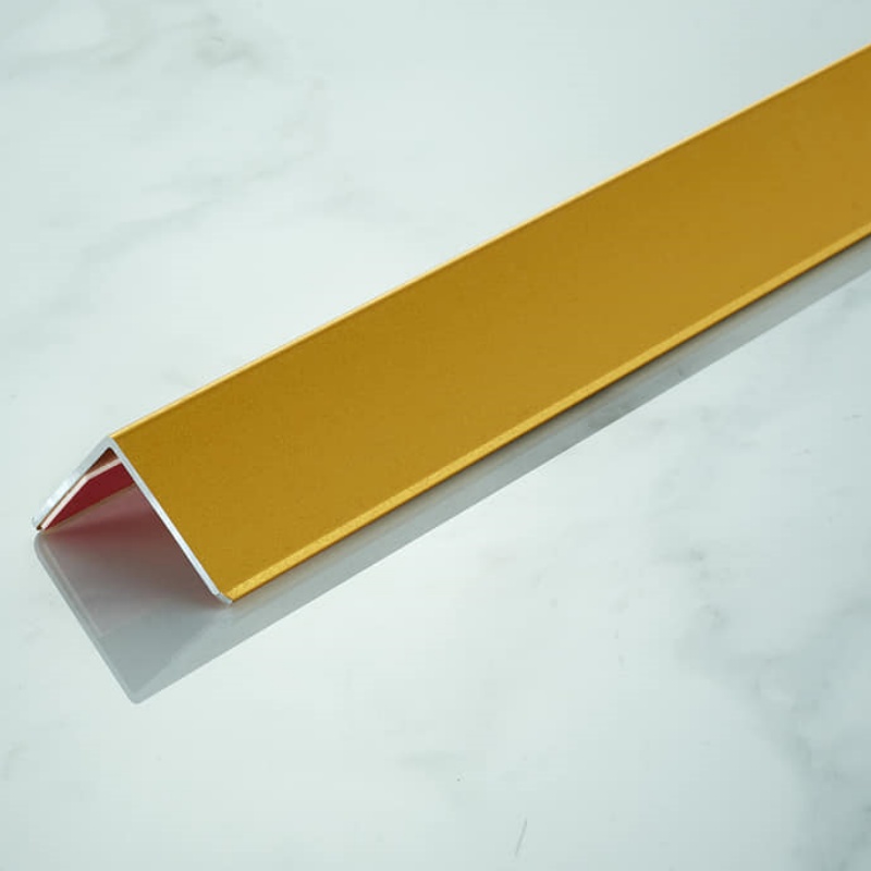 Decorative Furniture Aluminum for Bathroom Metal Wall Right Angle Tile Trim