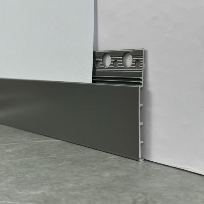Good Price Aluminum Metal Office Skirting Board Wall Baseboard