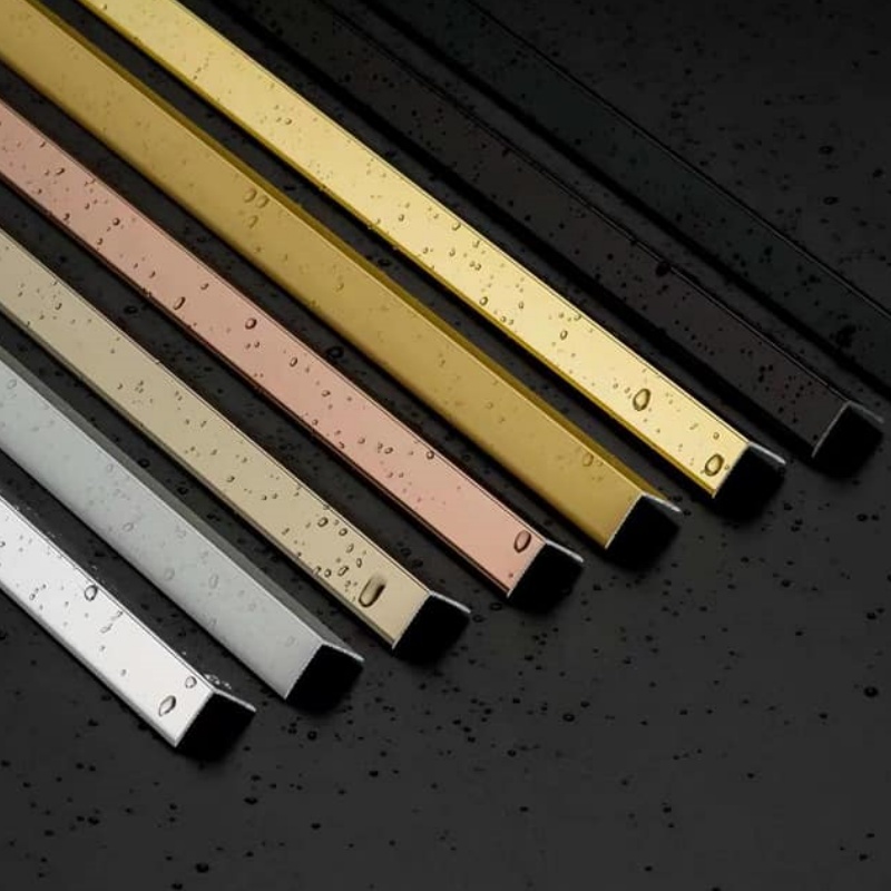 Anodizing Oxidation Decorative Outside Corner Ceramic Metal Tile Trim Edge