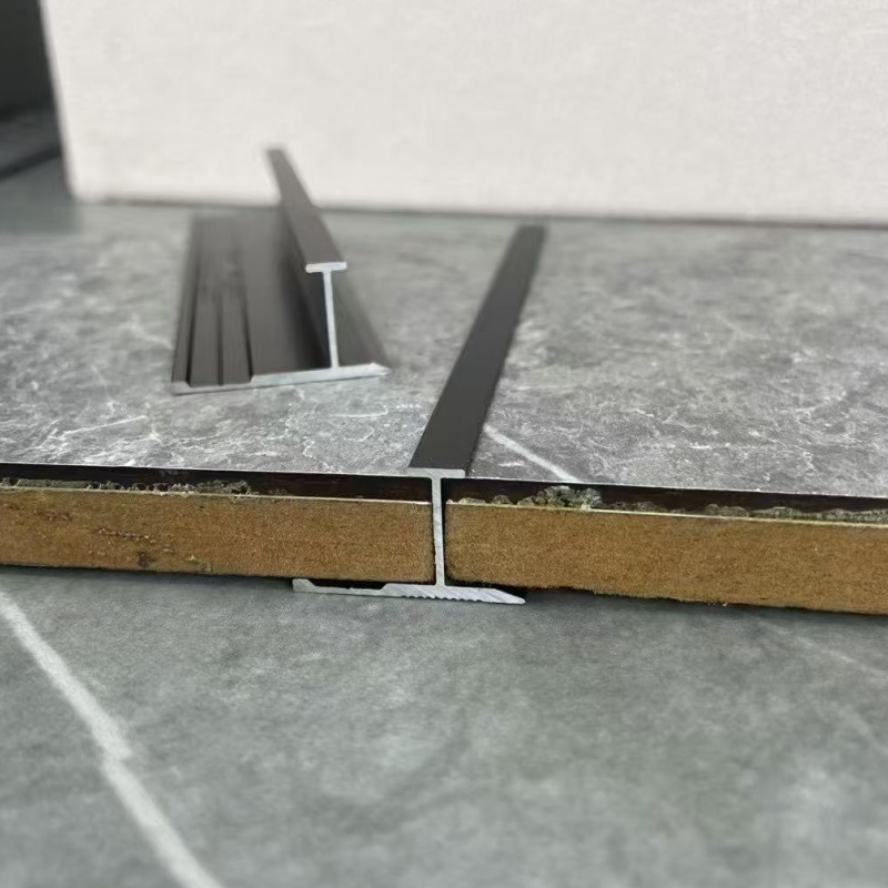 Aluminum Listello U Shape Tile Trim Transition Strip Wall Panel Shiny Silver