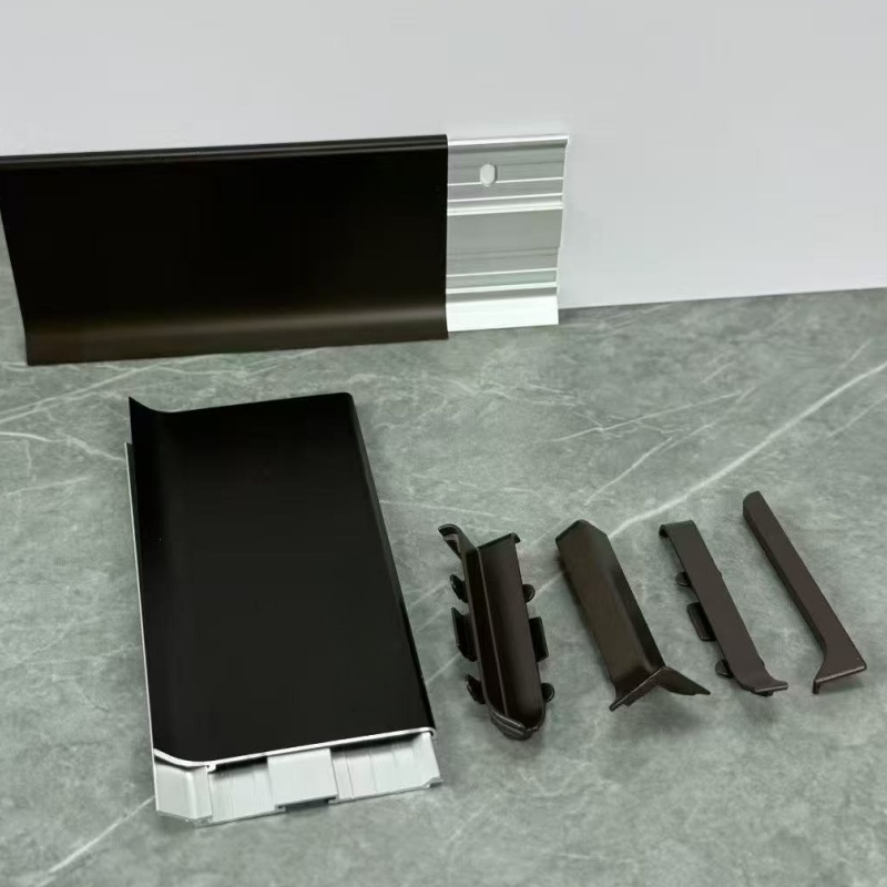 Good Price Aluminum Metal Office Skirting Board Wall Baseboard