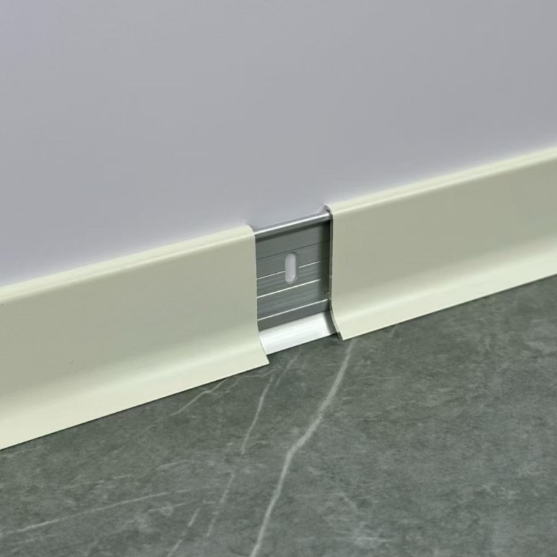 Erushed Wall Border Skirting Profile Aluminium Skirting