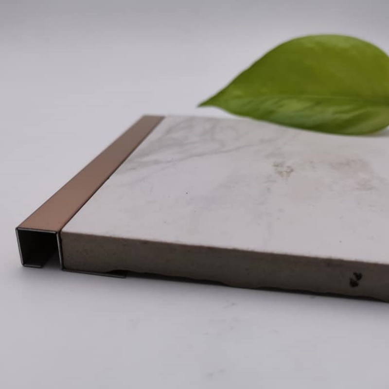 Metal Shower Profile F Shape Tile Strip Width Drywall Plaster Industrial of Bathroom Aluminum Window Frame Profiles Types Trim